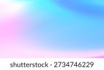 Spring delicate gradient. Aurora pattern, pink sky delicate gradation. Foil holographic paper. Pearl pink blue pattern. Vector illustration for season winter or spring gradient design