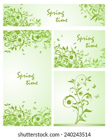 Spring design. Collection