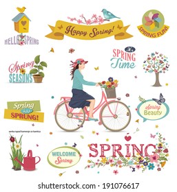 Spring Design Element