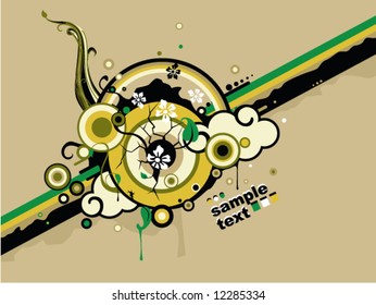 Spring Design - Vector