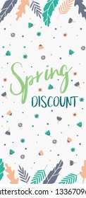 Spring Discount Flyer