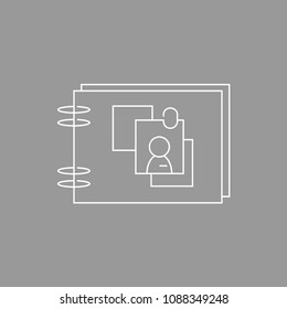 Spring document with personal files icon