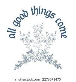 spring dreamer flower and daisy positive quote flower design fashion slogan style spring summer sticker