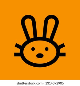 Spring Easter Line Icon Vector Download Template