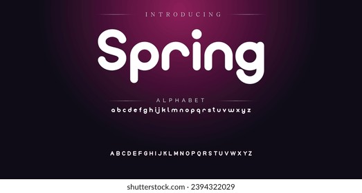 Spring Elegant Font Uppercase Lowercase and Number. Classic Lettering Minimal Fashion Designs. Typography modern serif fonts regular decorative vintage concept. vector illustration