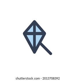  Spring Elements Kite Filled Line Icon