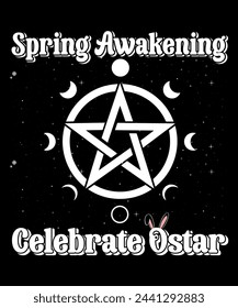 Spring Equinox – varies T-shirt design.  Spring awakening celebrate ostar. svg