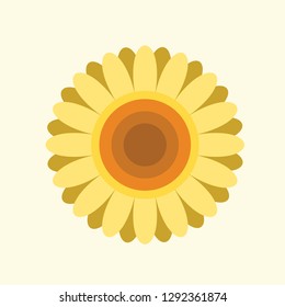 Spring Flat Icon Vector Graphic Download Template Modern