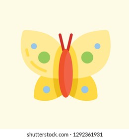 Spring Flat Icon Vector Graphic Download Template Modern