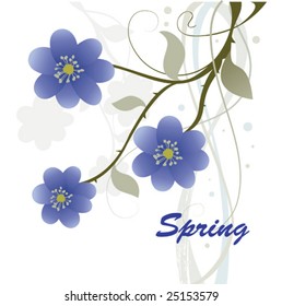 spring floral background