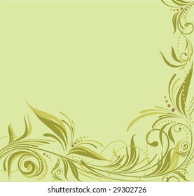 Spring floral background