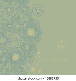 Spring floral background