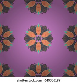 Spring floral background with blue flowers. The elegant the template for fashion prints. Motley illustration. Vector cute pattern with small flowers.