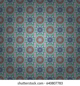 Spring floral background with blue flowers. Small colorful flowers. The elegant the template for fashion prints. Vector cute pattern in small flower. Motley illustration.
