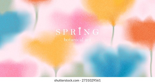 Fondo floral primavera 
