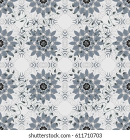 Spring floral background with colorful flowers. Small colorful flowers. Motley illustration. The elegant the template for fashion prints. Vector cute pattern in small flower.