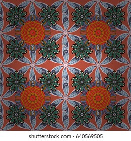 Spring floral background with colorful flowers. Motley illustration. Small colorful flowers. Vector cute pattern in small flower. The elegant the template for fashion prints.