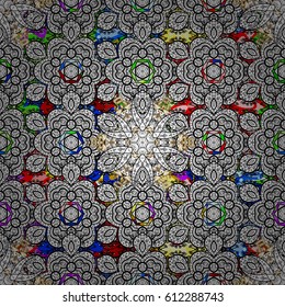 Spring floral background with flowers. 