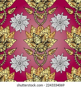 Spring floral background with flowers. vector cute pattern in small flower. Small colorful flowers. The elegant the template for fashion prints. Motley illustration. seamless 