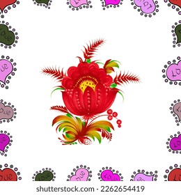 Spring floral background with flowers. vector cute pattern in small flower. Small colorful flowers. The elegant the template for fashion prints. Motley illustration.