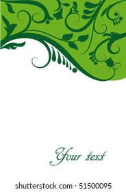   spring floral background with place for your text