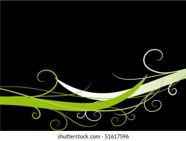 spring floral background with place for your text