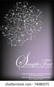 Spring floral background with place for your text