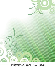 Spring floral background. Vector  illustration
