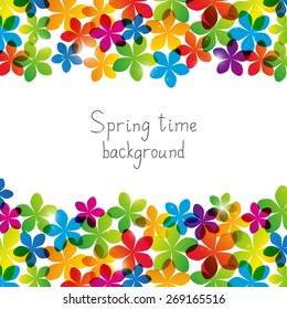 Spring floral background for Your design