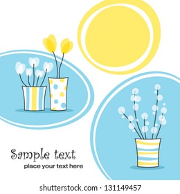 spring floral card