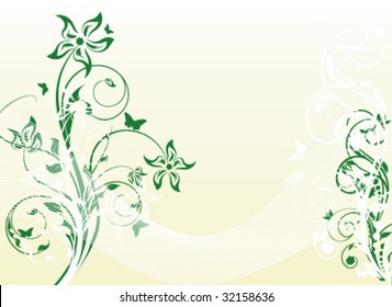 spring floral card