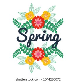 spring floral decoration