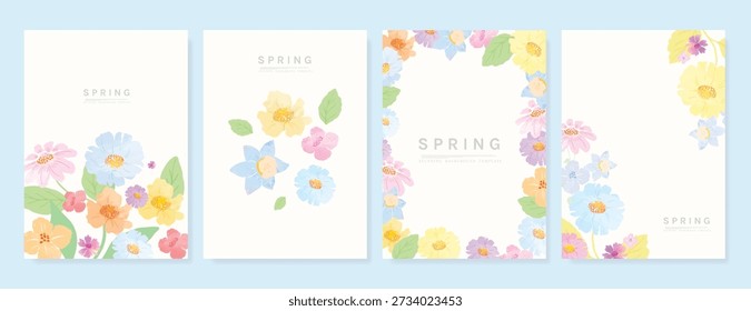 Vector fondo tarjeta invitación