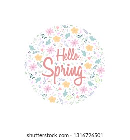 Spring Floral Pattern or Background