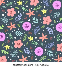 Spring Floral Pattern or Background
