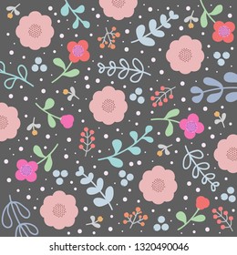 Spring Floral Pattern or Background