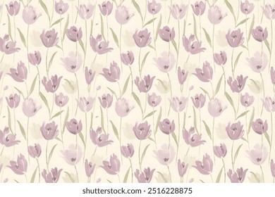 Spring floral pattern. The flowery design is seamless. Plant designs for fabrics, covers, manufactures, wallpapers, prints, gift wrap, and scrapbooking.Spring blossom pattern. The flowery design is se