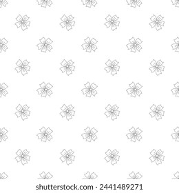 Spring floral pattern. Seamless pattern with flowers