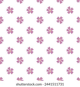 Patrón floral de primavera. Patrón sin costuras con flores