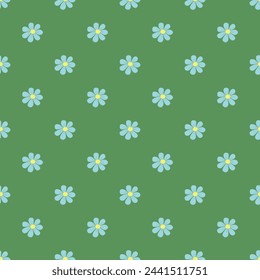 Spring floral pattern. Seamless pattern with flowers