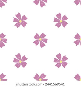 Spring floral pattern. Seamless pattern with flowers