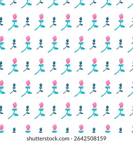 Spring Floral Prelude Pink Buds Awaiting Blossom can be use for background, apparel, and template design