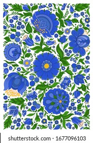Frühlingsmartes Rechteck mit Blumen und Blättern. Für Blechdesign, Scrapbooking, Grußkarte, Banner
