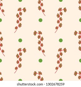 spring floral seamless pattern illustration vector