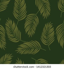 spring floral seamless pattern vector