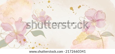 Similar – Image, Stock Photo watercolor flowers Art