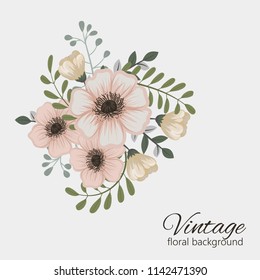 Spring flower background 