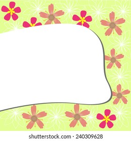 Spring flower background