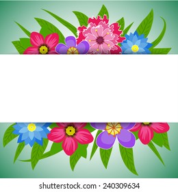 Spring flower background
