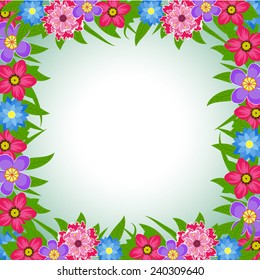 Spring flower background